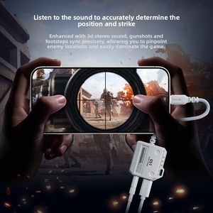 Puji GS1 <strong>Type</strong>-<strong>C</strong> <strong>Adapter</strong> for Tablets iPhone 15 iPad Pro Two-in-One with Audio Charging Output Brand New Short Circuit Protection - Product Image 6