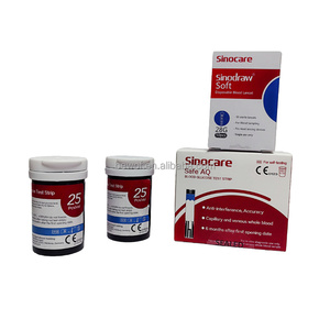 แผ่นตรวจวัดระดับน้ำตาลในเลือด <span class=keywords><strong>Sinocare</strong></span> <span class=keywords><strong>Safe</strong></span> AQ Smart - Product Image 5