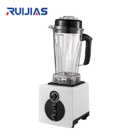 Presse-agrumes électrique pour fruits frais, usage commercial et domestique, de qualité supérieure, argenté, mixeur-blender pour smoothies