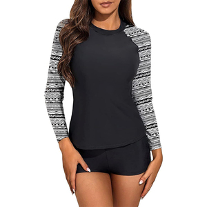 Camiseta de Manga Larga con Protección Solar UPF 50+ de Secado Rápido y Transpirable para Mujer, con Cierre de Cremallera de un Cuarto, para Verano y Actividades al Aire Libre - Product Image 5