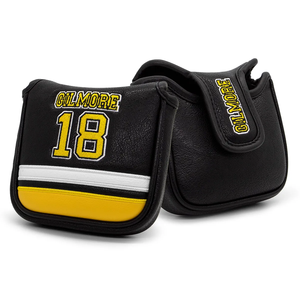 Hot Selling No.18 Golf <b>Putter</b> Cover Exquisite Embroidery with Waterproof PU Magnetic Closure Top Selling Golf <b>Putter</b> <b>Headcover</b> - Product Image 3