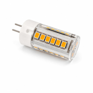 หลอดไฟ LED ขั้ว G4 แบบข้าวโพด 3W ปรับความสว่างได้ SMD 2835 พลาสติก+เซรามิก G4 หลอดไฟ LED เปลี่ยนสีได้ - Product Image 2