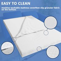 Compresser éponge canapé matelas compressé retirer canapé dur mousse à mémoire désossé canapé-lit complet matelas pour canapé pliant