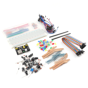 Bộ Kit Khởi Động Linh Kiện Điện tử Hot 830: Bo mạch Breadboard, Tụ Điện, Dây Jumper, LED, Tương Thích với <span class=keywords><strong>Arduino</strong></span> UNO R3 - Product Image 4
