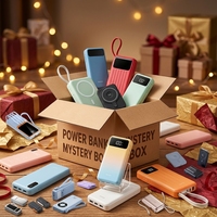 Boîte Mystère Smartphone 5G Électronique Cadeau pour Garçons - Boîte Mystère Basique avec 1 à 4 Articles Incluant une Batterie Externe et une Montre Connectée