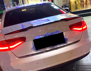สปอยเลอร์หลังสำหรับ Audi A4 S4 B8.5 ปี 2013-2016 รุ่นซีดาน 4 ประตู ชุดแต่งสปอยเลอร์ฝากระโปรงท้ายรถยนต์ สปอยเลอร์ฝากระโปรงท้าย ชิ้นส่วนภายนอก - Product Image 4
