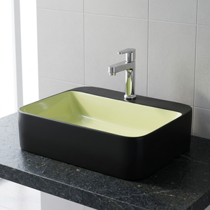Lavabo de table en céramique OEM Lavabo de navire Évier de comptoir de forme irrégulière Articles sanitaires bon marché d'exportation - Product Image 3