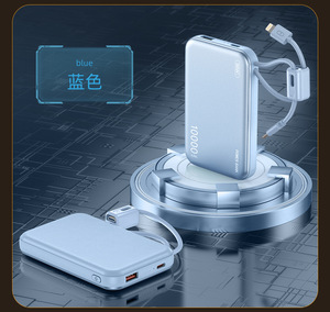 Power Bank Ultra Sottile con Ricarica Rapida <span class=keywords><strong>e</strong></span> 10000mAh Mini Power Bank Metallico a Ricarica Super Veloce Personalizzabile - Product Image 2