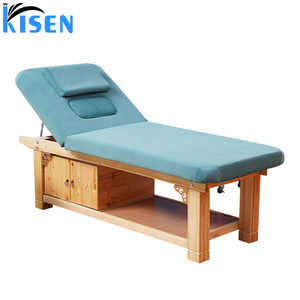 Kisen – <span class=keywords><strong>Table</strong></span> Portable 3 plis pour Salon <span class=keywords><strong>de</strong></span> traitement Spa beauté vente en gros lit <span class=keywords><strong>de</strong></span> <span class=keywords><strong>Massage</strong></span> professionnel <span class=keywords><strong>de</strong></span> haute qualité - Product Image 2