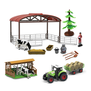 16 pezzi di simulazione di cavalli da <span class=keywords><strong>fattoria</strong></span> giocattolo per bambini con suono luminoso - Product Image 1