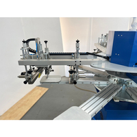 Machine d'impression sérigraphique automatique DGRUIDA à 4 couleurs et 8 stations pour l'impression de marques et de logos