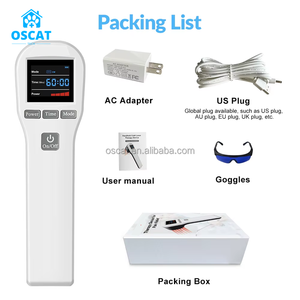 OSCAT <span class=keywords><strong>Laser</strong></span> terapi fisioterapi, dapat digunakan kembali 650nm <span class=keywords><strong>808nm</strong></span> untuk anjing lengan lutut pergelangan tangan pereda nyeri Siku Tenis - Product Image 5