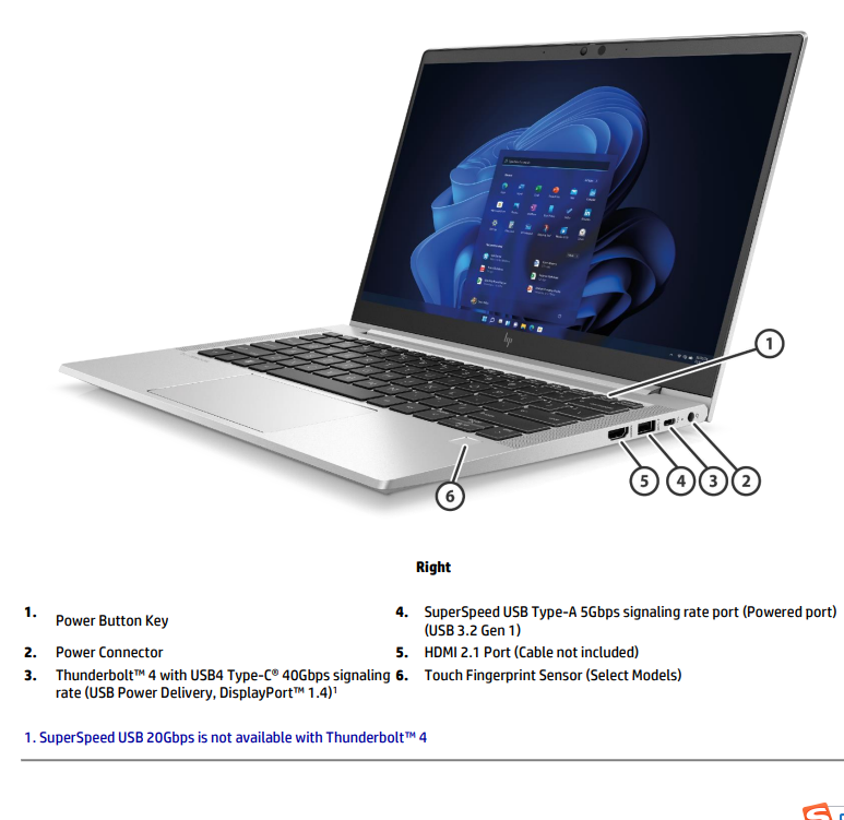 HP EliteBook630 G9 i5 1235u 16G Windows HP Elitebook 630 G9