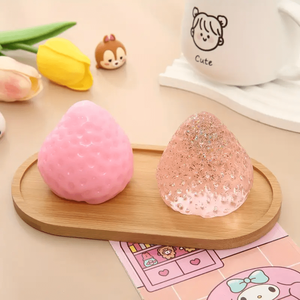 Jouets sensoriels personnalisés en forme de fraise à presser pour enfants, anti-anxiété, anti-stress, nouveauté, jouet sensoriel - Product Image 5