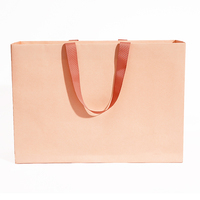 Benutzer definierte Boutique Carry Verpackung Geschenk Shopping Schmuck Hochzeit Papiertüte Kunst Papiertüte Mit Logo Print & Seil Griffe