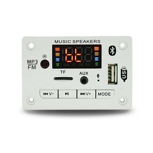 <span class=keywords><strong>Bluetooth</strong></span> USB Máy nghe nhạc MP3 Mạch Giải Mã Hội Đồng Quản trị 12V - Product Image 1
