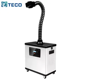 Teco absorvedor de ar para soldagem, purificador de ar para pó dtf com queratina para salão de unha a vácuo, laser e impressão 3d