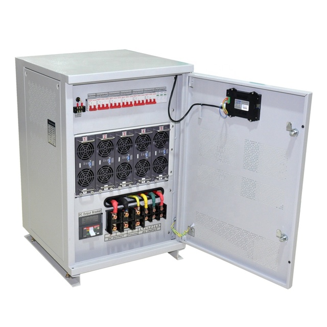 100kw High Efficiency Intelligent AC/DC Industrial Battery Charger 250A for Lithium and Lead-Acid Batteries