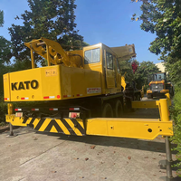 Grue mobile hydraulique d'occasion de 30 tonnes, grue mobile hydraulique d'origine Kato, haute qualité, bonnes performances, vente à prix réduit