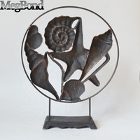 Métal Durable de haute qualité pour coquille étoile de mer vie nautique Sculpture de table bureau côtier objet décoratif soudage