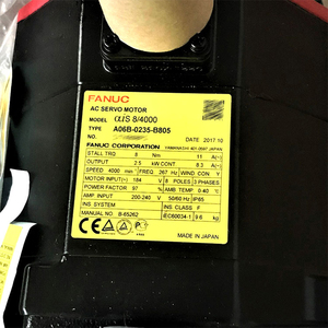 FANUC AC เซอร์โวมอเตอร์ A06B-0235-B805 สำหรับเครื่องซีเอ็นซี ผู้จัดจำหน่ายอะไหล่ - Product Image 2