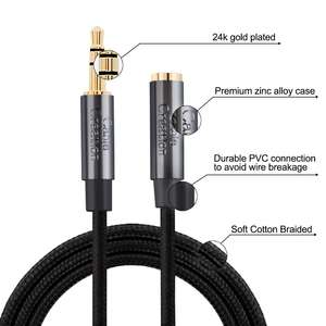 Câble <span class=keywords><strong>audio</strong></span> AUX 3,5 mm Cablecreation, câble d'extension <span class=keywords><strong>audio</strong></span> <span class=keywords><strong>pour</strong></span> <span class=keywords><strong>casque</strong></span> 3,5 mm mâle vers femelle - Product Image 2