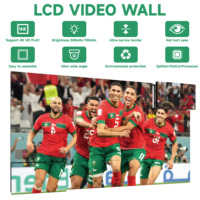 Monitor controlador de pared de vídeo LCD de 55 pulgadas 3x3 DID bisel estrecho 3,5, 1,7mm