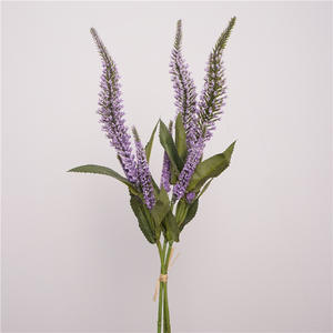 GZYX017 Vente en gros de fleurs de sauge artificielles Salvia Grass Jolie Yarn Salvia Japonica Astilbe pour la décoration de table de mariage à domicile - Product Image 2