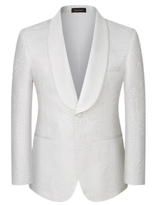 <span class=keywords><strong>3</strong></span> टुकड़े सफेद औपचारिक दूल्हे टुक्सेडो के लिए शादी के लैपल प्रोम पुरुषों पैंट बनियान पुरुष फैशन जैकेट नवीनतम शैली - Product Image 2