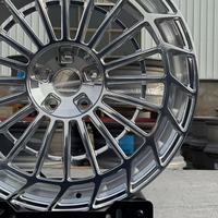 Jantes monobloc forgées polies de 18, 19, 20, 21, 22, 23, 24 pouces, 5x112, 5x120, en alliage, pour voitures particulières Mercedes Benz, BMW, Audi