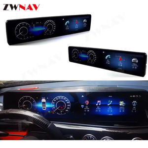 ZWNAV Android 13 tactile double écran avec <span class=keywords><strong>compteur</strong></span> <span class=keywords><strong>de</strong></span> <span class=keywords><strong>vitesse</strong></span> pour Mercedes Benz classe S W221 à W222 Carplay avec autoradio <span class=keywords><strong>de</strong></span> Navigation GPS - Product Image 1
