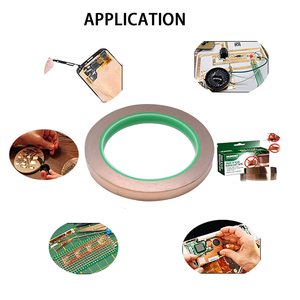 Ruban anti-limaces naturel pour la maison et le jardin, qualité supérieure, échantillon gratuit, ruban en cuivre contre les <span class=keywords><strong>escargots</strong></span>, ruban en cuivre double face - Product Image 3