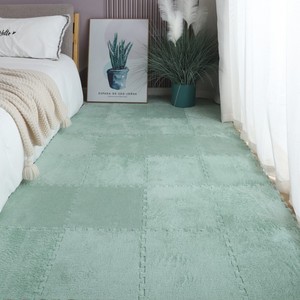 <span class=keywords><strong>Alfombra</strong></span> de rompecabezas personalizada de fábrica al por mayor para dormitorio, alfombrilla de suelo entrelazada gruesa para niños, rompecabezas de baldosas de cerámica, <span class=keywords><strong>alfombra</strong></span> peluda - Product Image 2