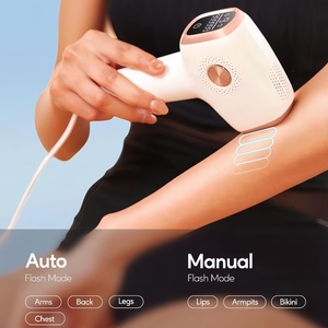 Innza JD-TM016 IPL Appareil d'épilation à usage domestique 9 niveaux d'intensité 999999 flashs Épilateur laser IPL pour l'épilation des femmes - Product Image 5