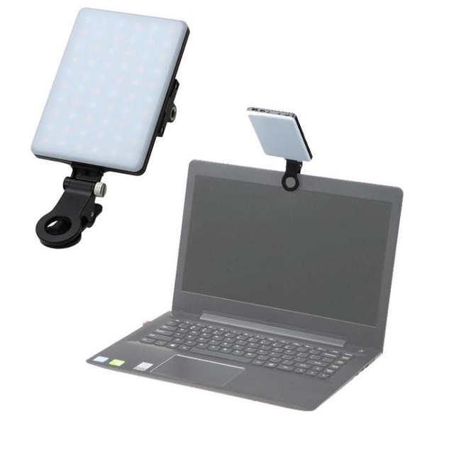 Portable Mobile Phone LED Selfie Light Rechargeable Clip on Fill Light LED Video Light for TikTok Live Streaming Video Recording