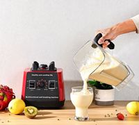 Robuuste smoothies-grade automatische blender, mixer, sapcentrifuge, fruit- en voedselverwerker, draagbare elektrische mini-molen
