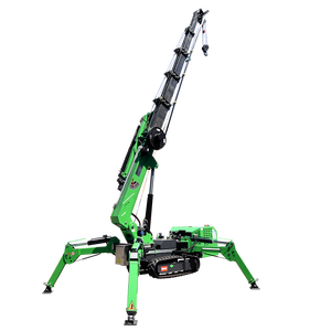 Canada Úc tiêu chuẩn thô terrian <span class=keywords><strong>Crawler</strong></span> loại 3 tấn Spider <span class=keywords><strong>Crane</strong></span> với điều khiển từ xa - Product Image 1