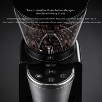 Moulin à café électrique entièrement automatique avec minuterie et contrôle des portions, pour usage domestique et commercial