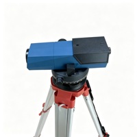 Niveau optique laser A-38L 38X avec imagerie HD et lentille revêtue, laser visible inclus, pour la construction, la topographie et l'alignement de chantier