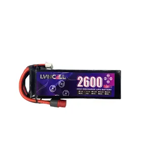 Лидер продаж, жесткий автомобильный аккумулятор 2600 в мАч 35C rc lipo