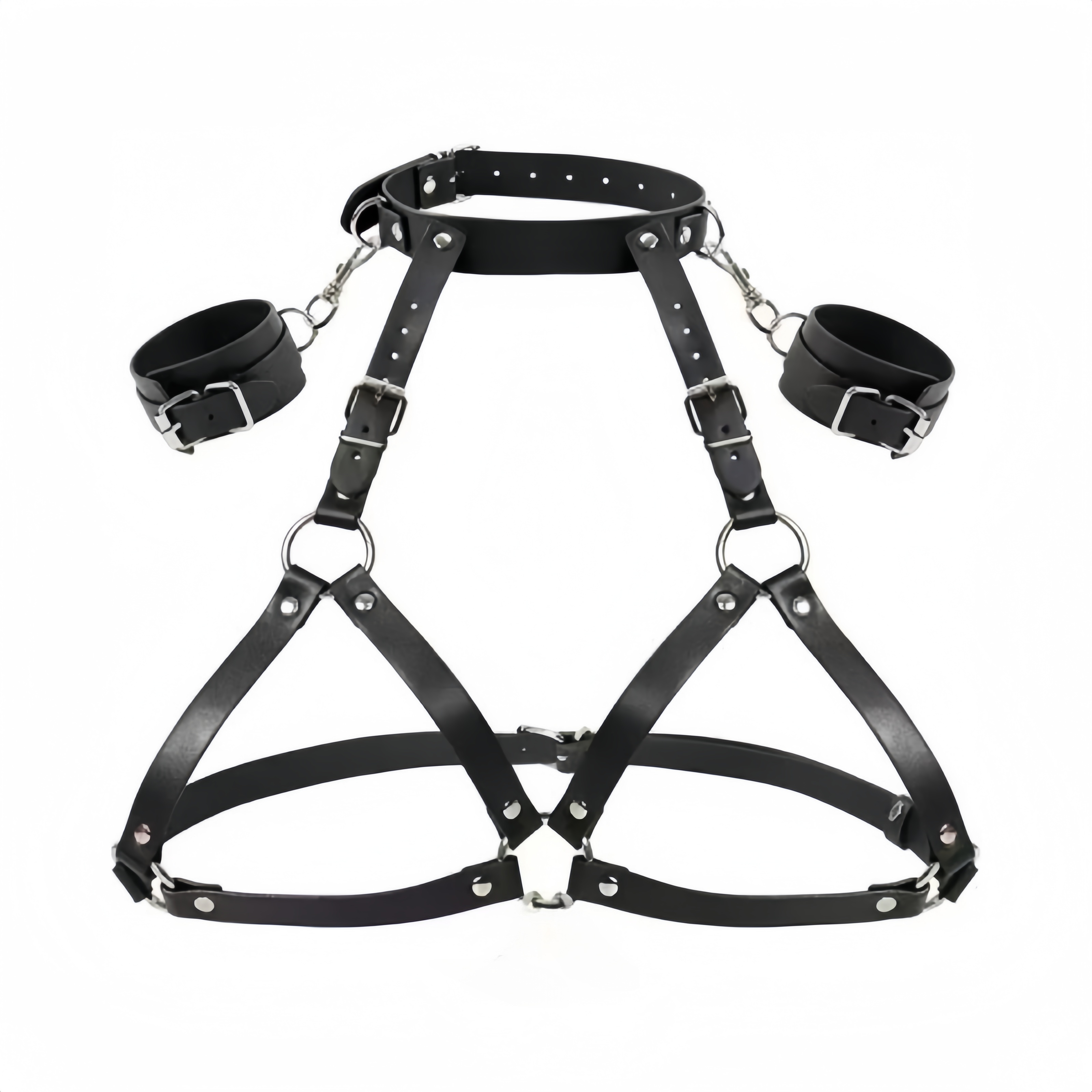 Black-with handcuffs