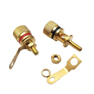 Brass <strong>Speaker</strong> <strong>Terminal</strong>, Banana Socket <strong>Terminal</strong>, <strong>Speaker</strong> Audio <strong>Connector</strong> - Product Image 5