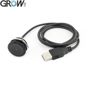 تنمو واجهة سوداء 1D/2D الرمز الشريطي QR رمز ماسح ضوئي قارئ وحدة DC5V مع الضوء الأخضر/الأبيض لاردوينو لينكس - Product Image 1