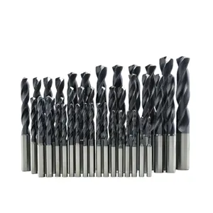 HRC58-62 Drilling Carbide Custom Size Length 66~13mm Tungsten Carbide Drill Bits