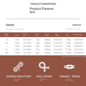 Collier pour chien Kellypet en cuir de vache véritable, écologique, solide, en cuir de première qualité, fermeture à bouton, pour petites races, toutes saisons - Product Image 2