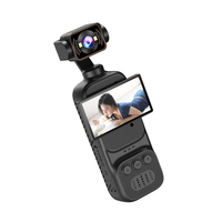 Cámara de Acción Portátil 2K Directa de Fábrica, Lente Giratoria, Pantalla HD, Cámara Deportiva para Vlogging y Pedidos al por Mayor