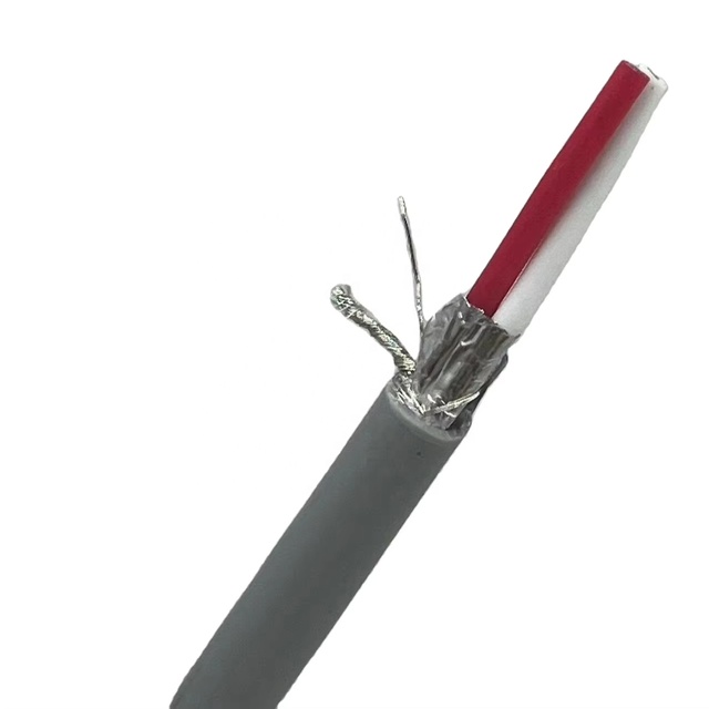 RS485 Communication Cable Tinned Copper Conductor with PE Insulation Instrument Cable Shielded Twisted Pair Cable