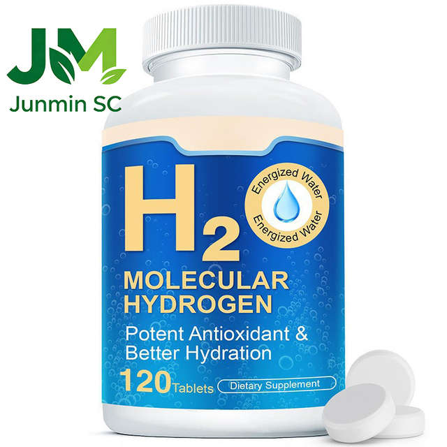 Molecular Hydrogen H2 Water Tablets Effervescent H2 Supplement Support Cellular Antioxidant Hydration Daily Wellness for Adults