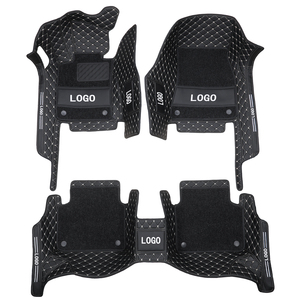 Accesorios para Auto en Oferta, Juego Completo de 4 Piezas de Tapetes de Cuero de Lujo para Auto, Personalizados para <span class=keywords><strong>Santa</strong></span> <span class=keywords><strong>Fe</strong></span>/X5 Mercedes-Benz, para Vehículos con Volante a la Derecha - Product Image 2