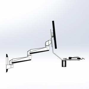 FE199KBL-3 <span class=keywords><strong>all</strong></span>-<span class=keywords><strong>in</strong></span>-<span class=keywords><strong>one</strong></span> מתקפל 90 מעלות עמדה 15 "-27" חסכוני 15 ק "ג תצוגת לוח המקשים מוצר חדש - Product Image 6